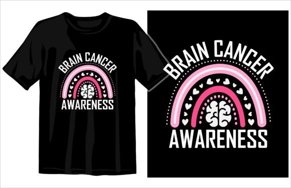 Brain Cancer Alzheimer’s Awareness Graphics & T-Shirt Designs