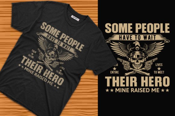 Hero Police T-shirt Design