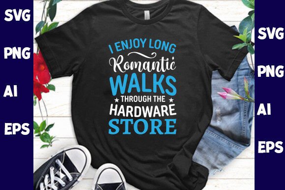 I Enjoy Long Romantic Walks Through Graphics