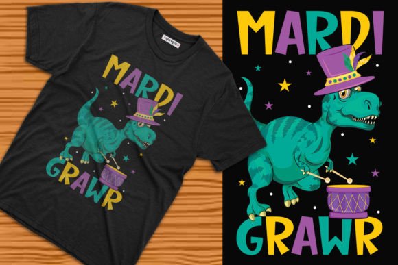 Mardi Grawr T-shirt Design