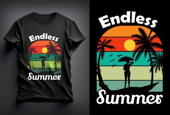 Summer T-Shirt Design Graphics for Handmade T-Shirt Designs
