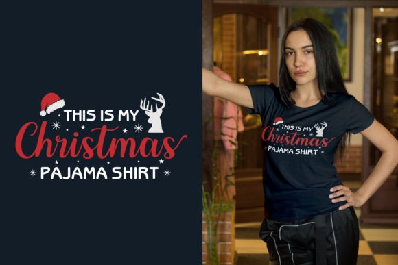 THIS is MY CHRISTMAS PAJAMA SHIRT Graphics